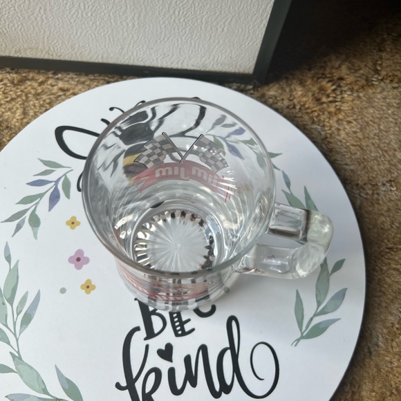 Vintage 1995 collections addition Slim Jim racing heavy glass mug - Picture 7 of 16